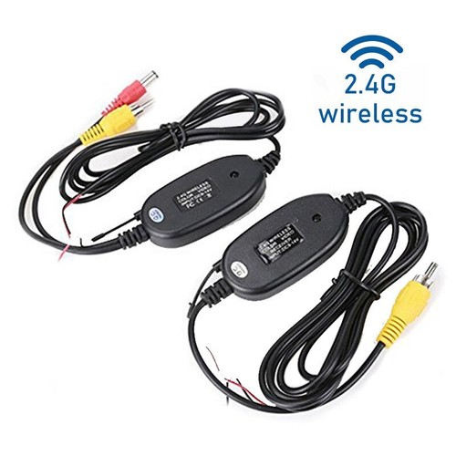 New 2.4GWireless Video Transmitter Receiver Kit for Car Rear View Camera&Monitor - Picture 29 of 35