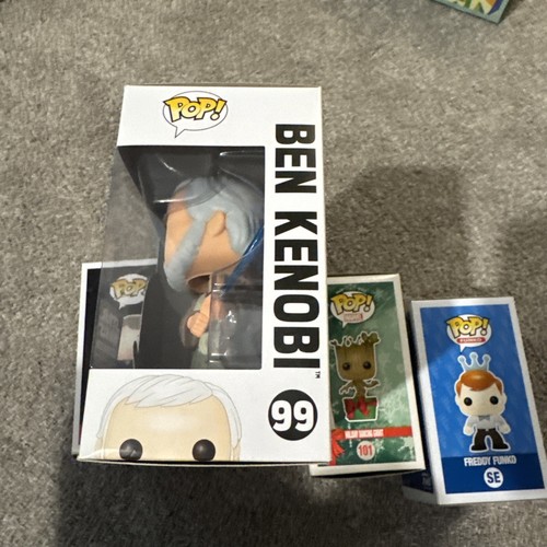 Funko Pop! Star Wars #99 Ben Kenobi Smuggler’s Bounty Exclusive - 第 4/6 張圖片