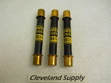 BUSSMANN HVA 3/8 FAST ACTING FUSES 3/8A 1000V 3" LONG (SET OF 3) NEW NO BOX
