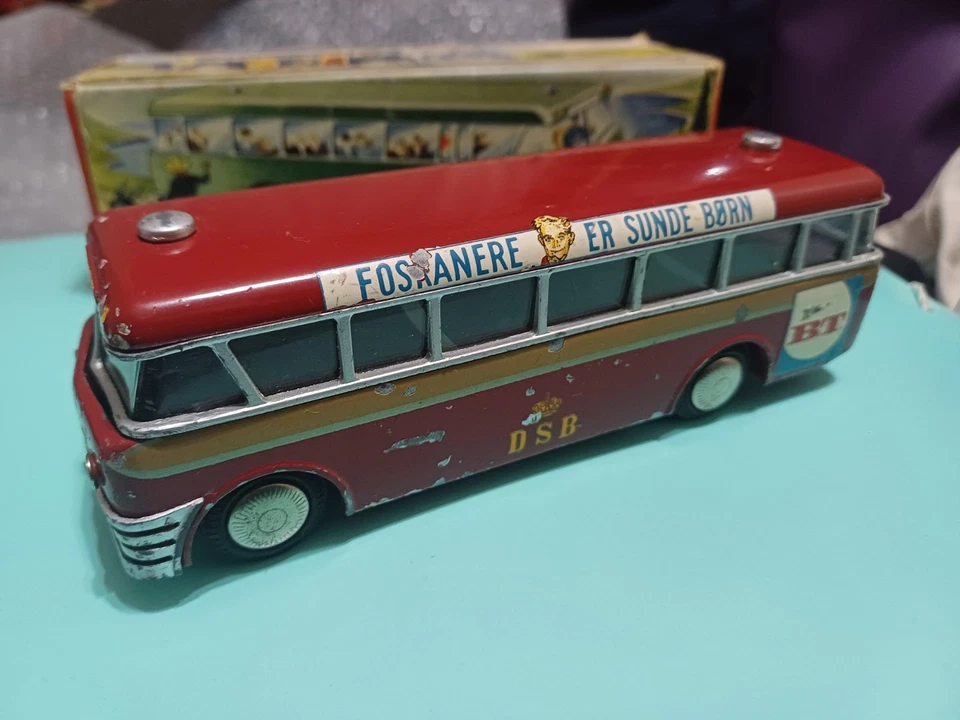 Autobus Bus Volvo Scania DSB Made In Denmark Tekno Original Box No Old Cars  - Immagine 2 di 4
