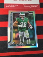 2025 Topps Chrome Football Sequon Barkley Refractor 248