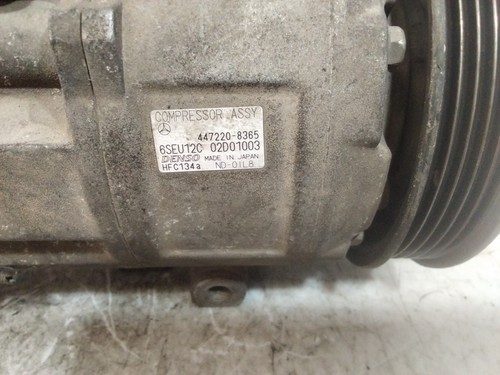447220-8365 klimakompressor MERCEDES-BENZ CLASE A W168 160 CDI 1998 1806215