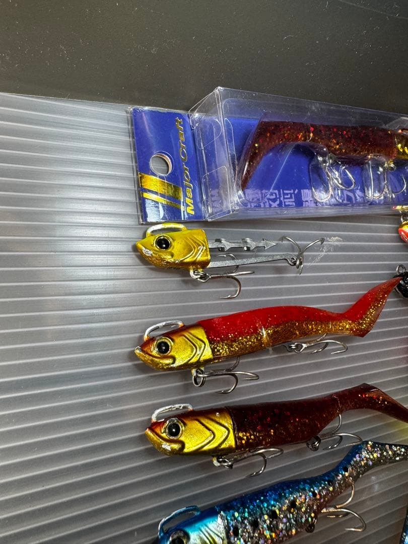 9-piece set of jig head wormsQuick Set, Hamaoh, Howl - Image 3