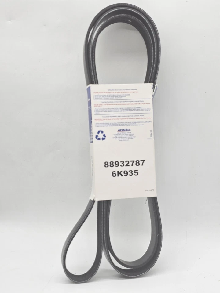 V Ribbed Drive Belt fits 2007 To 2009 Saturn Aura AC DELCO PROFESSIONAL 88932787 - Image 4 of 4