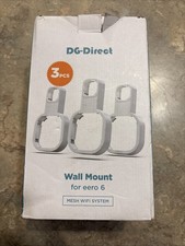 3X DG-Direct Wall Mount Holder for eero 6 and eero 6 Router Mesh Wi-Fi System