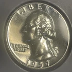 1959 (P) Washington Quarter Gem Proof 90% Silver (B)