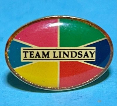 Team Lindsay Pin ''Lindsay for Mayor'' campaigns in New York City during the 1960s