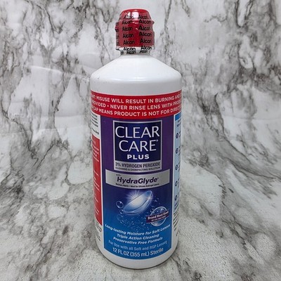 Clear Care Plus Cleaning and Disinfecting Contact Lens Solution  12 fl oz