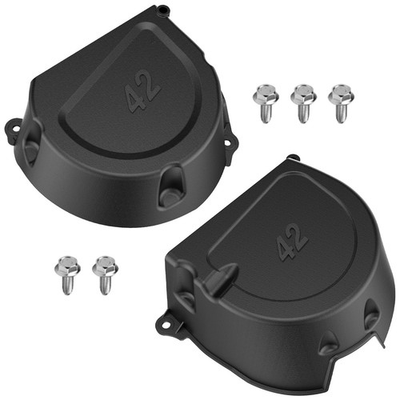 #ad MWEDP GY21084C GY21773 GY21084 GX22456 LH RH Shield w Screws Compatible BLACK $45.99