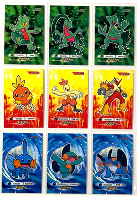 2024 POKEMON HOENN Database 3 Cards - Full Set 150/150 Peru Groudon Kyogre Absol