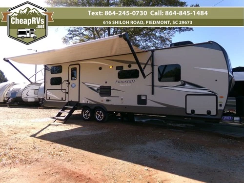 No Reserve Used 2 slide camper trailer RV Bunks nice cheap REPO no keystone L@@K