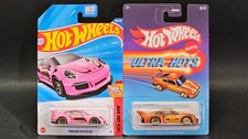Hot Wheels Porsche Themed Lot of 2 Mainline 911 GT3 RS  Ultra Hots 934.5    