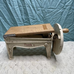 teck 1 tobacco cutter Antique German Shredder/cutter Cast Iron Eurotabak StartUp Tobacco Cutter Fine