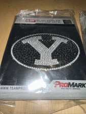 BYU BRIGHAM YOUNG UNIVERSITY ProMark Official NCAA Bling Emblem Car Decal
