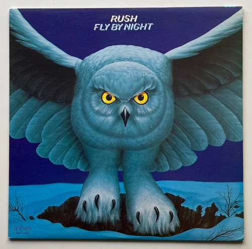 BEAUTIFUL COPY Vtg RUSH Album FLY BY NIGHT Canada 1978 PRESSING Vinyl Lp OG NM!!