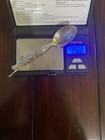 New York Sterling Silver Souvenir Spoon Statue of Liberty Brooklyn Bridge Design — photo 5