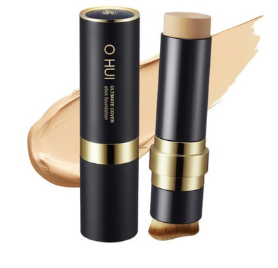 O Hui Ultimate Cover Stick Foundation 15g, No. 2 Honey Beige, 1ea Skicky Free