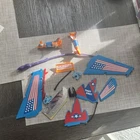 Vintage Original TMNT Bubble Bomber Wings Lot w/Buzz Bomb TMNT