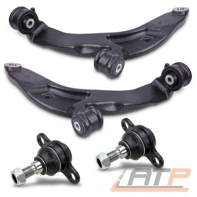 2x QUERLENKER + TRAGGELENKE VORNE FÜR VW TRANSPORTER BUS MULTIVAN T5 T6 BJ 2012-