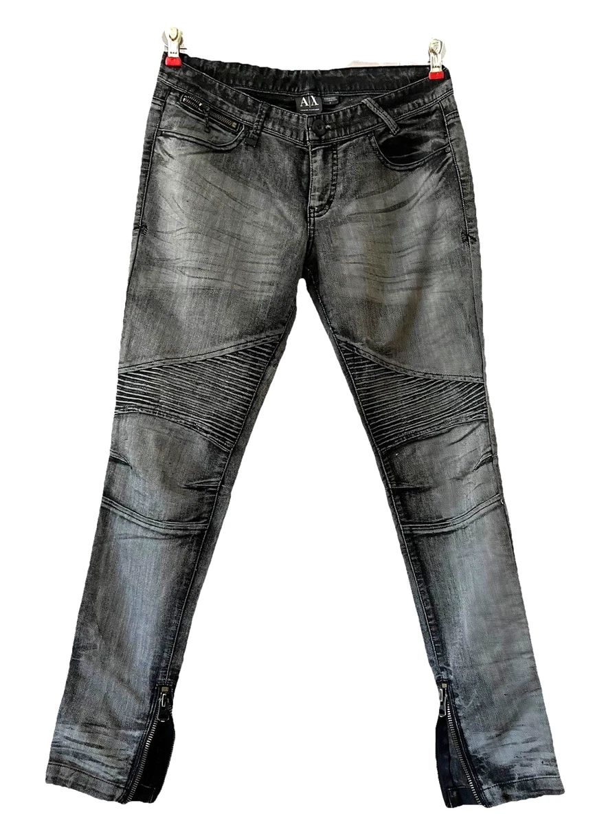 Jean évasé iviera Denim de coton délavé bleu clair à intérieur
