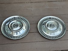 1959-1964 Studebaker 15 Hubcaps Wheel Covers - Lark - Used Set Of Two 1959-1964 Studebaker 15 Hubcaps Wheel Covers - Lark - Used Set Of Two