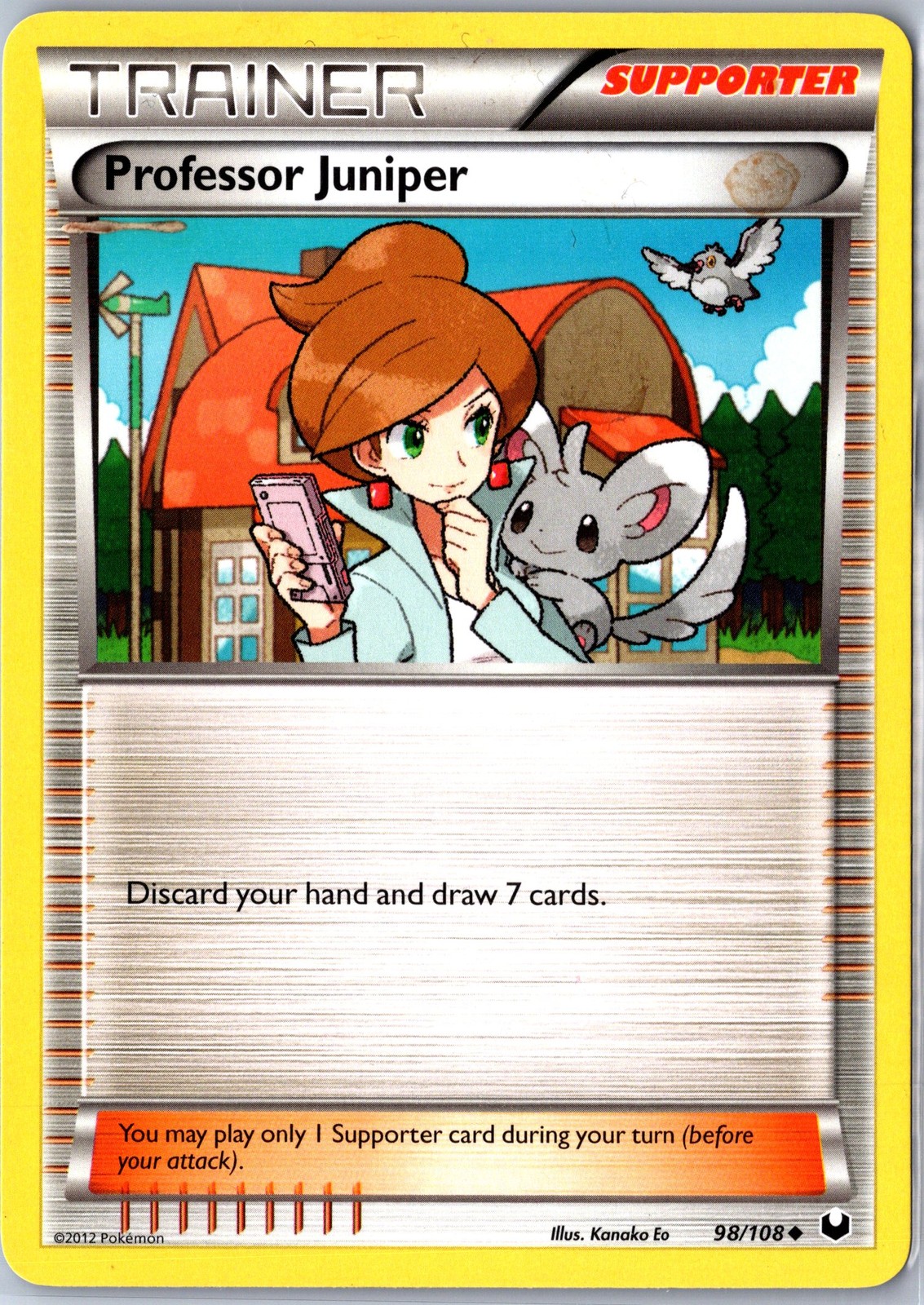 Dark Explorers #98/108 Professor Juniper Base - NM