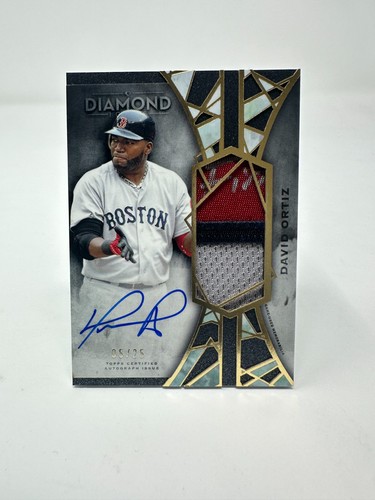 2022 Topps Diamond Icons David Ortiz Auto Jumbo Patch 05/25 Red Sox
