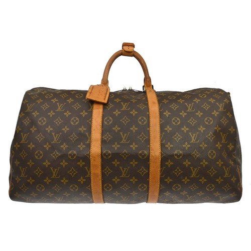 Best05 LOUIS VUITTON KEEPALL BANDOULIERE 55 BAG MONOGRAM M41414 SP0981 BQ01043