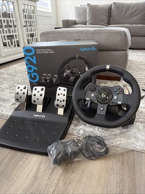 Logitech G920 Driving Force Racing Wheel (STIFF BRAKES FIXED!!!)  PC AND XBOX