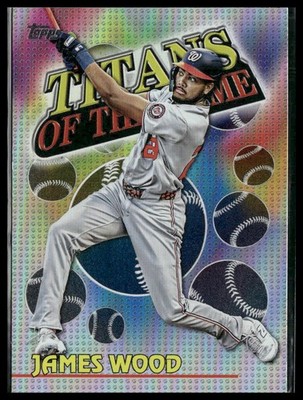 2026 Topps #TOG-15 James Wood Titans of the Game