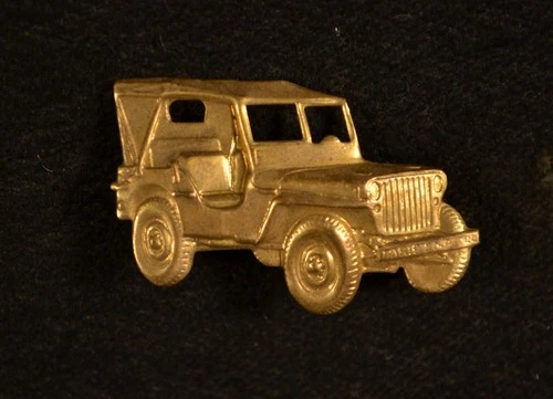 WW2 U.S. Military Jeep Brass Pin