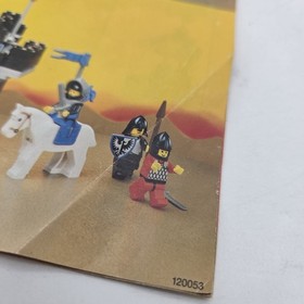 LEGO 6059 Legoland Castle Knight's Stronghold Instruction Booklet Manual Only