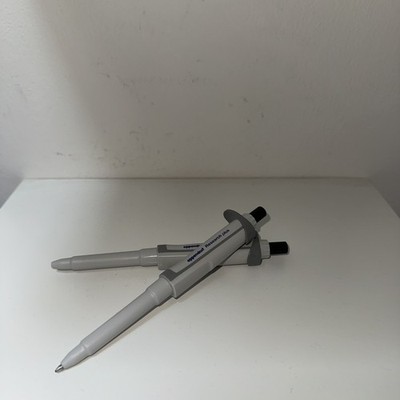 Eppendorf Kugelschreiber In Pipettenform - Sammlerstück Research Plus - Schwarz