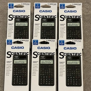 x6 LOT - CASIO FX-300MS PLUS 2nd Edition Scientific Calculator