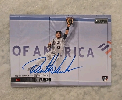#ad 2021 Topps Stadium Club Daulton Varsho Rookie Auto #SCCBA DV $11.99