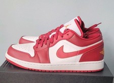 Nike Air Jordan 1 Low 'New Beginnings' 2022 Cardinal Red US10 44 nuove