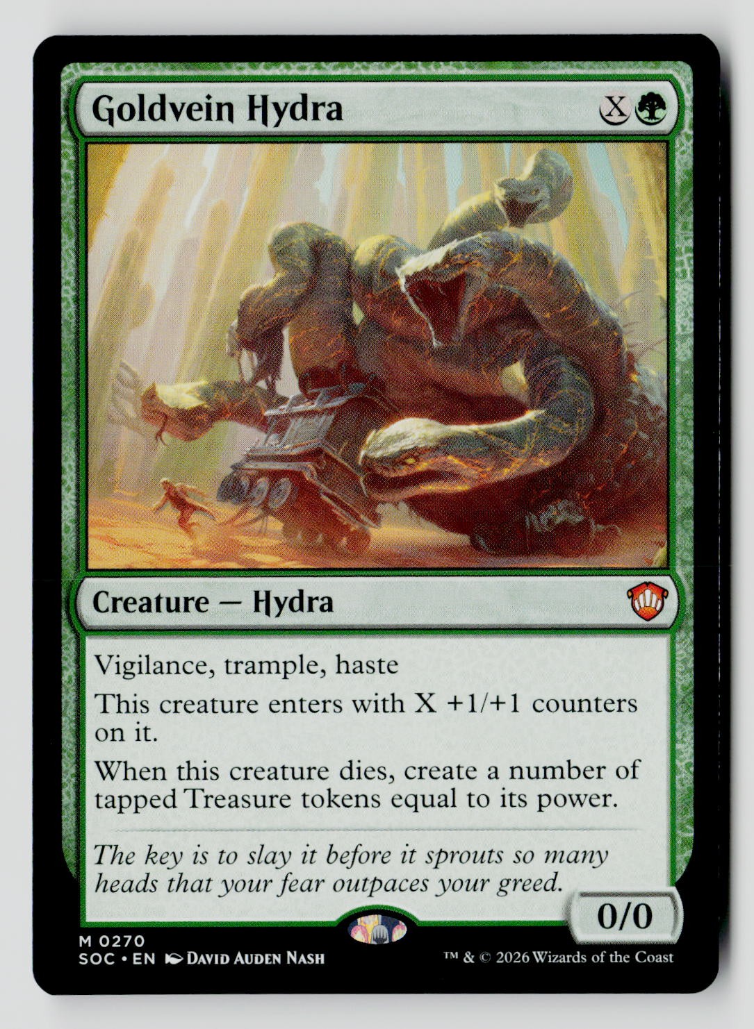 Goldvein Hydra 270 M MTG SOC NM
