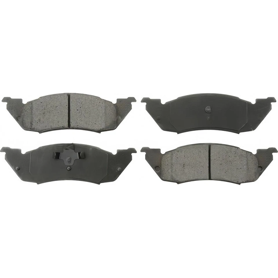 Rotores de freio a disco dianteiro e kit de pastilhas de freio a disco para 1991 1992 Dodge Dakota - Imagem 3 de 4