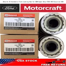 Genuine 2X Automatic Front Locking Hub for OEM Super Duty F250 450 Excursion USA