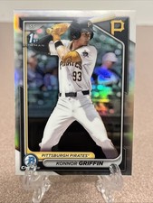 2024 Bowman Draft Chrome - Konnor Griffin - 1st Refractor RC BDC-22 Pirates 1