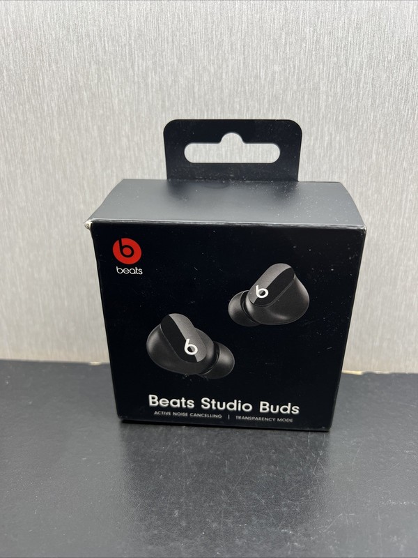 Beats Studio Buds True Wireless Earbuds Black w/ USB-C Case ANC Transparency