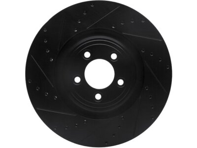 For 2007-2009 Jaguar XKR Brake Rotor Front Left Dynamic Friction 12441DT 2008