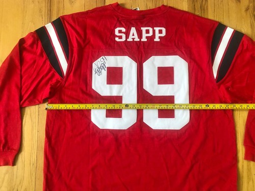 WARREN SAPP Signed TAMPA BAY BUCCANEERS TB Jersey, 6x All Pro, DPOY, SB, HOF - Picture 8 of 10