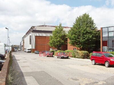 PHOTO  FILM STUDIO ALLIANCE ROAD NORTH ACTON THE LARGE BUILDING WAS A COLD STORE
