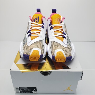 jordan 4 yellow and purple