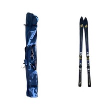 K2 Three Skis 178cm W/ Salomon 800 Bindings & High Sierra Blue Ski Bag