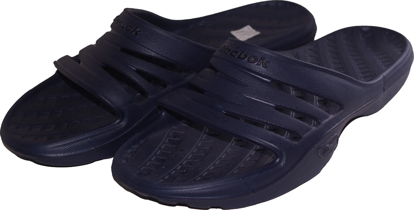 Barre da bagno Reebok scarpe sauna blu PU taglia 50 NUOVE