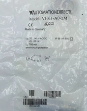 AUTOMATION DIRECT VFK1-A0-2M INDUCTIVE PROMIXTY SENSOR 20-140VAC/DC VFK1A02M 🎯