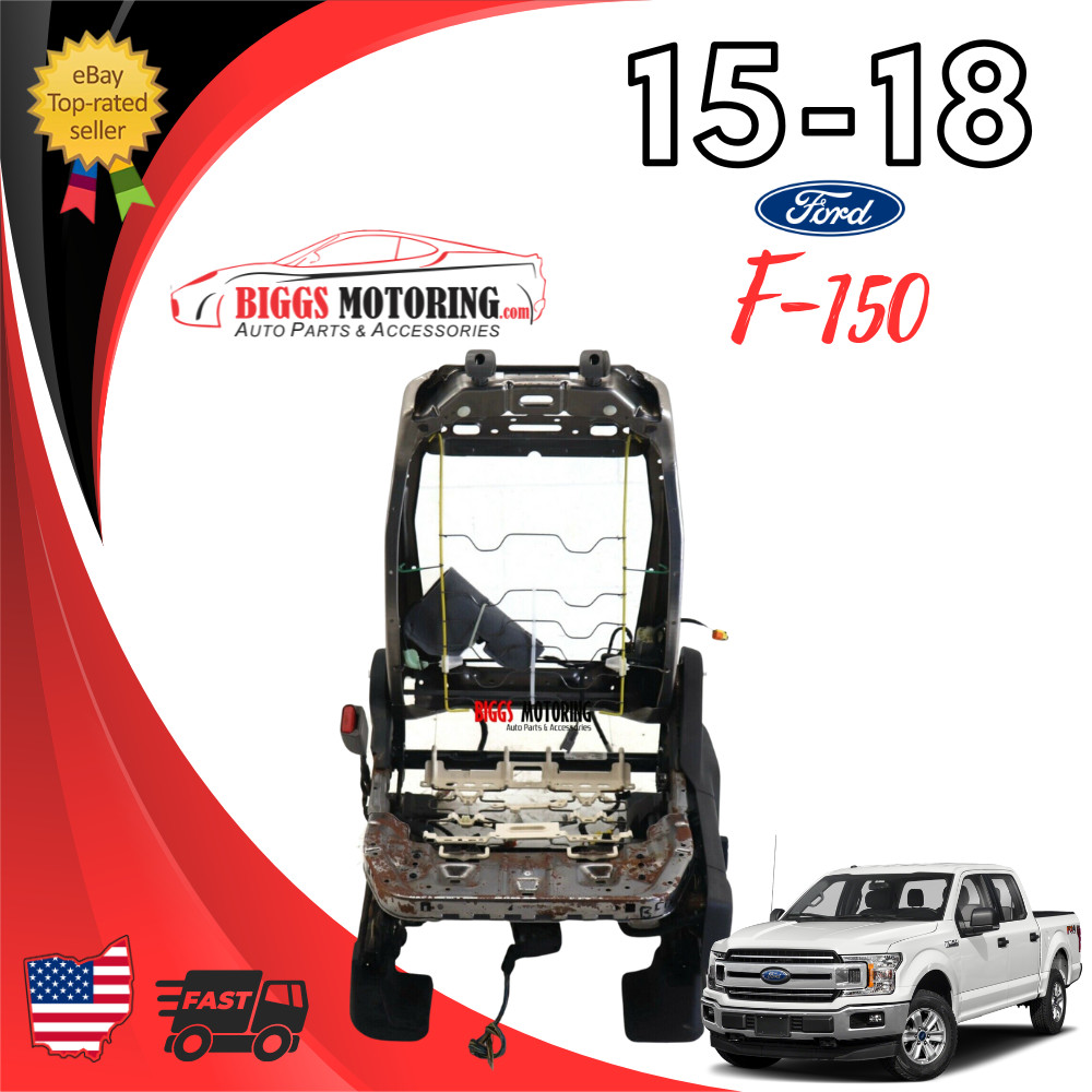 2015-2018 Ford F150 Driver Side Front Left Powered Seat Track & Seat Frame