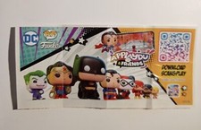 Kinder Joy - Funko DC Supereroi VT269 A VT291A SCEGLI IL TUO PERSONAGGIO
